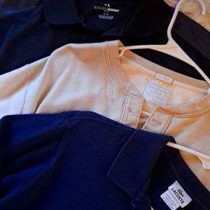 Mens long sleeve polo shirts